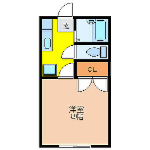 ファミールミヤモトの間取り