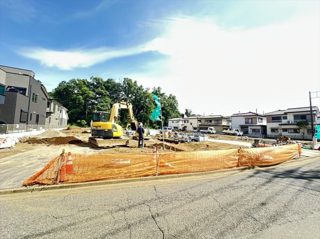 【外観】 | 朝霞市大字宮戸　建築条件なし売地　全16区画　(志木本店) | 販売現地／2025年6月6日撮影　
こだわりの間取りが入りやすい整形地！