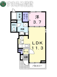 【間取り】 | リヴェール　西尾市吉良町
