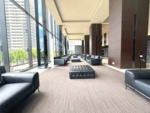 シティタワーズ豊洲ザ・シンボルのロビー