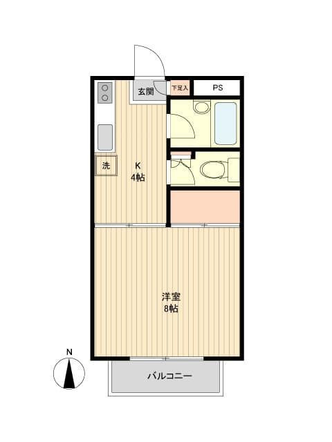 ハウス松園の間取り