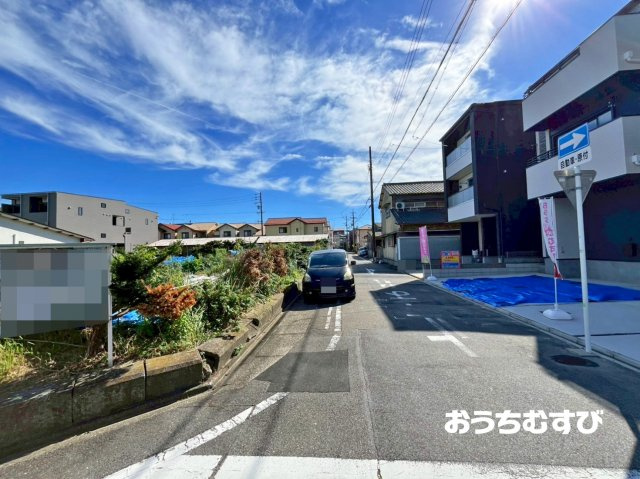 守山区金屋1期(全2棟)の前面道路含む現地写真
