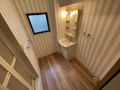 【洗面所】 | メルヴィルA棟 | ※同建物別部屋の写真になります。