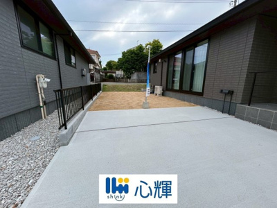 【庭】 | セキュレア中村１丁目（４号地） | ゆとりのある広さの庭は、家庭菜園やお子様の遊び場所としてなど、多目的にご活用頂けます。