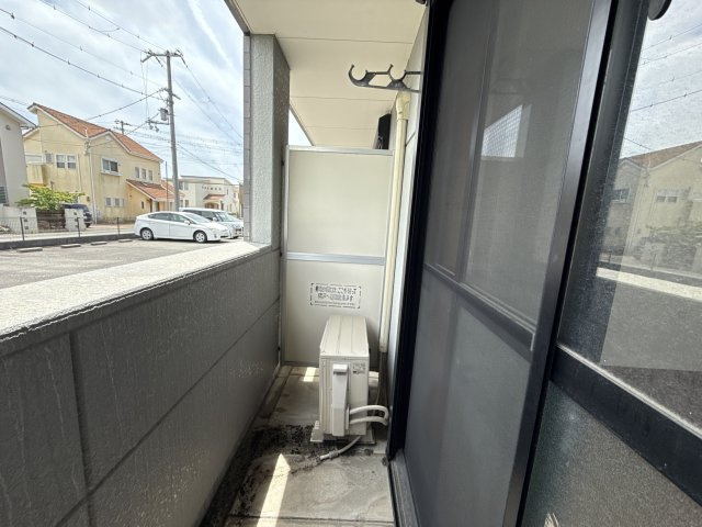 アビタシオン朝日のバルコニー