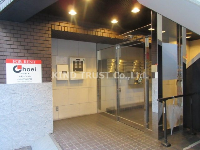 同心サワダハイツのエントランス|エントランスです