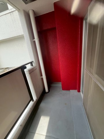 同心サワダハイツのバルコニー