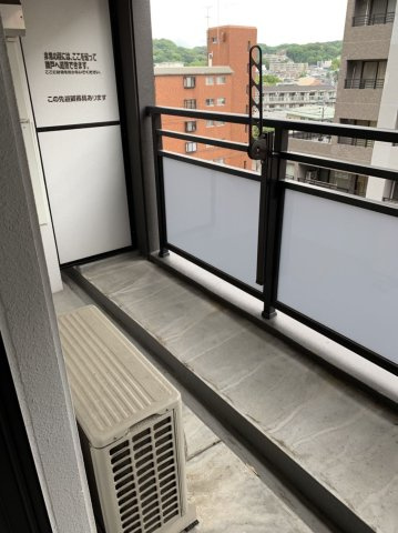 グランパーク平尾のバルコニー