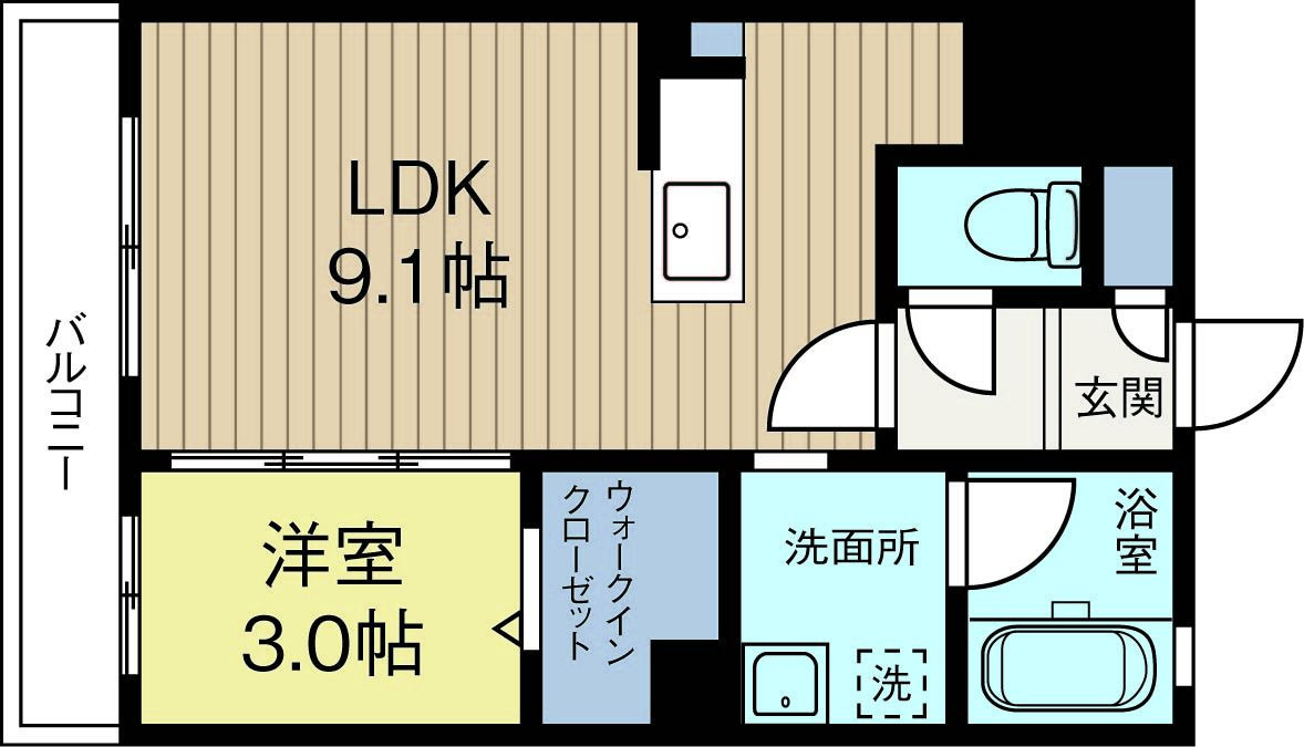 グランパーク平尾の間取り