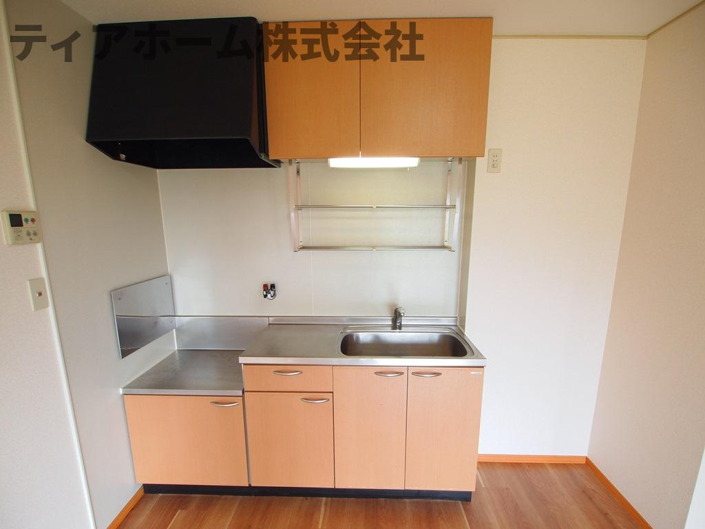 セジュールS C棟のキッチン|キッチンです