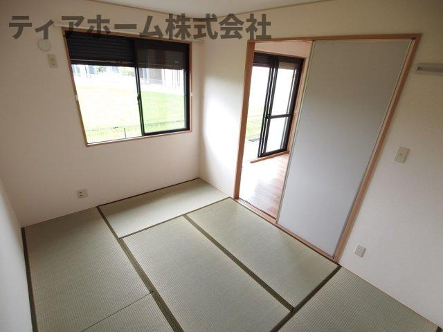 セジュールS C棟の和室|和室です