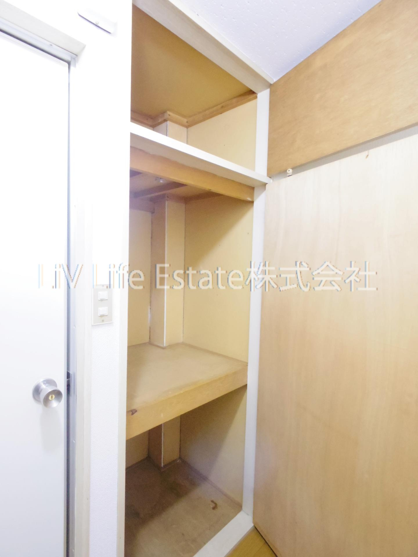 小平市学園東町１丁目の賃貸マンションの収納