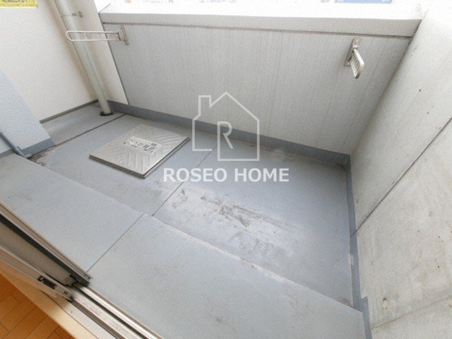 ハイアットコート薮野のバルコニー