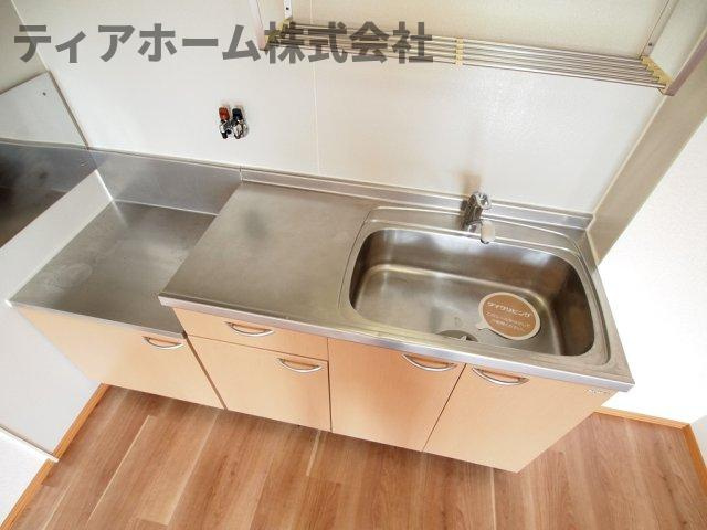 セジュールS C棟のキッチン|きれいなキッチンです