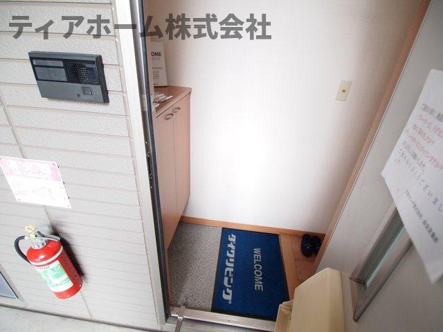 セジュールS C棟の玄関|毎日通る玄関はこちらです