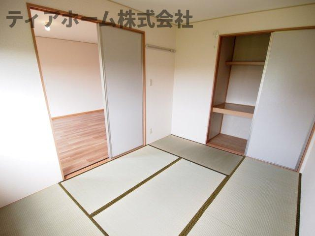 セジュールS C棟の和室|日本らしい落ち着いた雰囲気の和室です