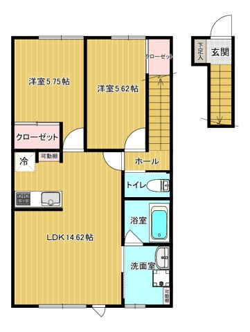 君の名を呼ぶの間取り