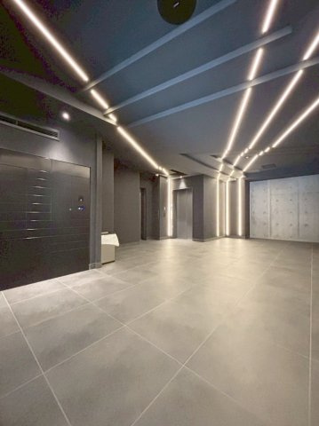 「防音仕様」TRACK八丁堀のロビー|毎日通るロビーはこのようになっています