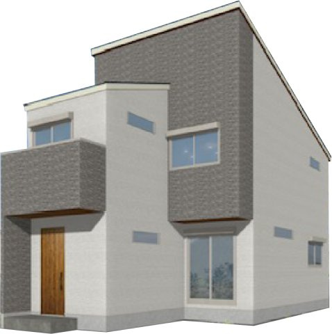 【外観パース】 | インプレッシヴタウン杭瀬