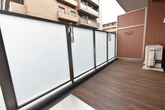 プレジオさくら夙川のバルコニー