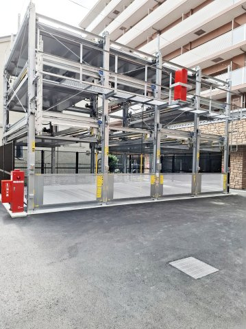 プレジオさくら夙川の駐車場