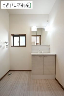 【独立洗面台】 | 本庄市小島　新築住宅ー＊Design HOUSE＊ | ≪C号棟≫
現地(2025年7月撮影)