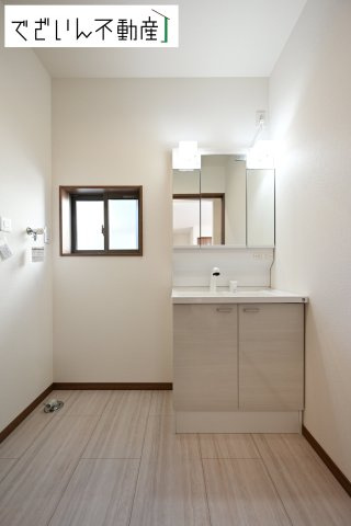 【独立洗面台】 | 本庄市小島　新築住宅ー＊Design HOUSE＊ | ≪C号棟≫
現地(2025年7月撮影)