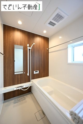 【浴室】 | 本庄市小島　新築住宅ー＊Design HOUSE＊ | ≪C号棟≫
現地(2025年7月撮影)