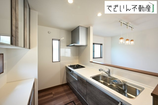 【キッチン】 | 本庄市小島　新築住宅ー＊Design HOUSE＊ | ≪C号棟≫
現地(2025年7月撮影)