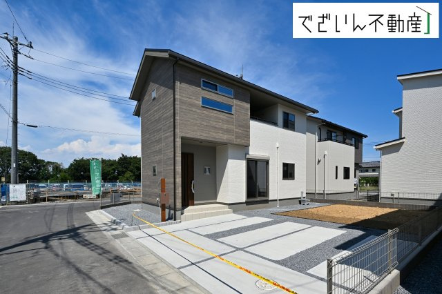 【外観】 | 本庄市小島　新築住宅ー＊Design HOUSE＊ | ≪C号棟≫
現地(2025年7月撮影)