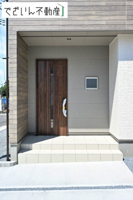 【玄関】 | 本庄市小島　新築住宅ー＊Design HOUSE＊ | ≪C号棟≫
現地(2025年7月撮影)