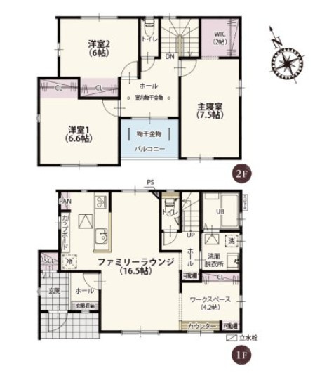 【間取り】 | 本庄市小島　新築住宅ー＊Design HOUSE＊ | ≪C号棟≫
