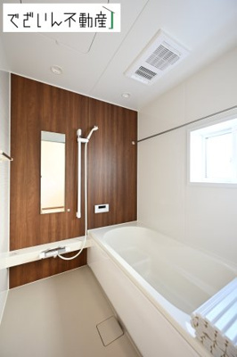 【浴室】 | 本庄市小島　新築住宅ー＊Design HOUSE＊ | ≪C号棟≫
現地(2025年7月撮影)