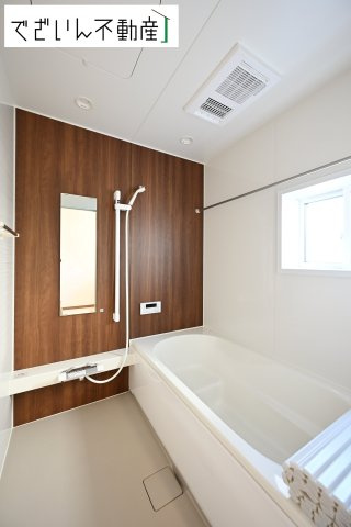 【浴室】 | 本庄市小島　新築住宅ー＊Design HOUSE＊ | ≪C号棟≫
現地(2025年7月撮影)