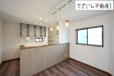 【居間・リビング】 | 本庄市小島　新築住宅ー＊Design HOUSE＊ | ≪C号棟≫
現地(2025年7月撮影)