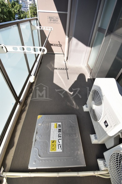 ノーヴルメゾンのバルコニー|※他号室参考写真