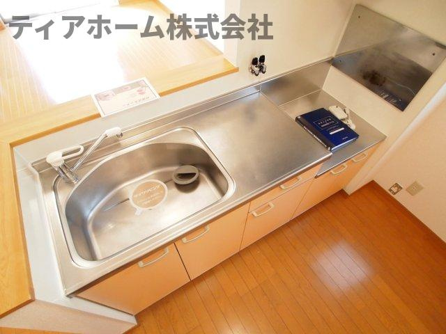 フローレンスⅡのキッチン|きれいなキッチンです