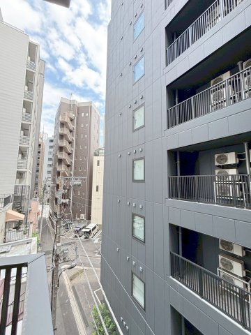 「防音仕様」TRACK八丁堀の展望|バルコニーからの眺望です