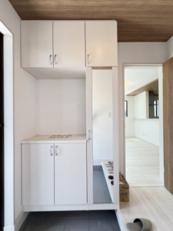 高浜市屋敷町2期　全４棟　１号棟の収納|シューズボックス