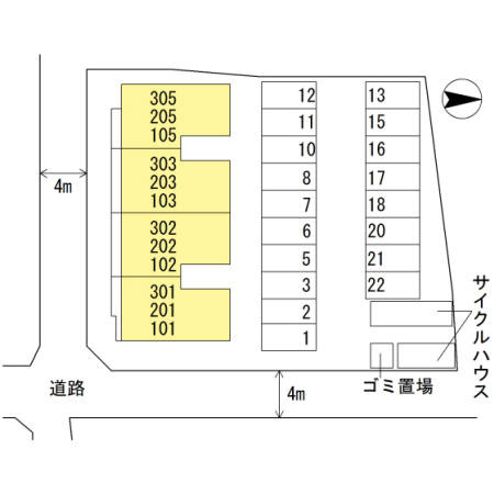 シャルマンの区画図