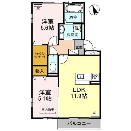 シャルマンの間取り