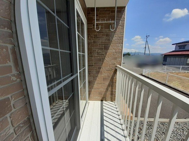 ブライトＭＡＣＨＩＹＡＳＩＫＩのバルコニー