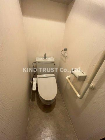 ドムス東梅田のトイレ|落ち着いたトイレです