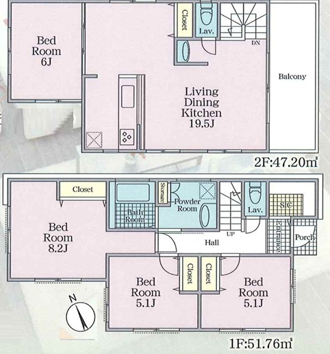 ◆完成済み◆平戸1丁目 新築戸建 4380万円