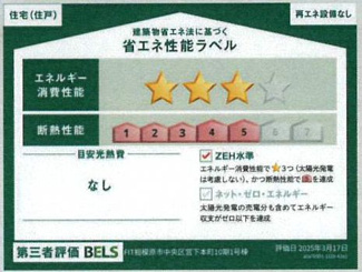 【省エネ性能ラベル】 | 中央区宮下本町3丁目  1号棟 10期