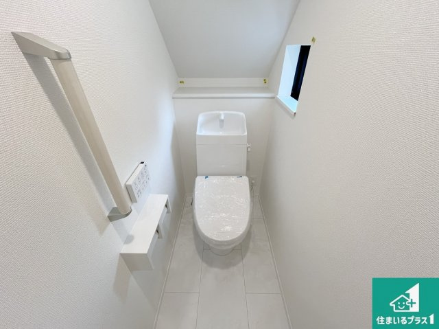 加古川市野口町古大内　新築一戸建てのトイレ|現在の進捗状況です！順調に作業進行中、完成が待ち遠しいです！詳細の間取り等、お気軽にお問い合わせください！