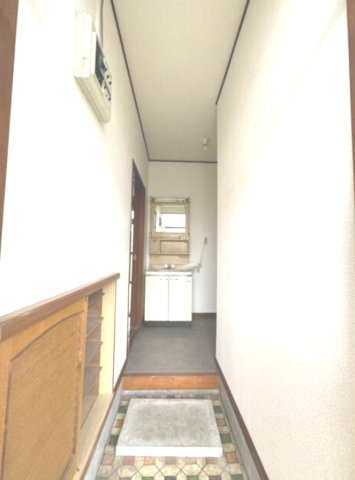 サンハイツの玄関