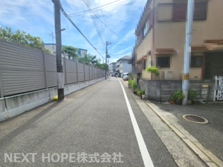 【前面道路含む現地写真】 | 尼崎市神崎町中古戸建　ワクワクリフォーム | 前面道路です♪
