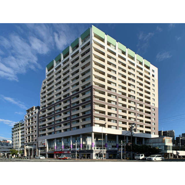 ラクレイス平尾ステーションの外観