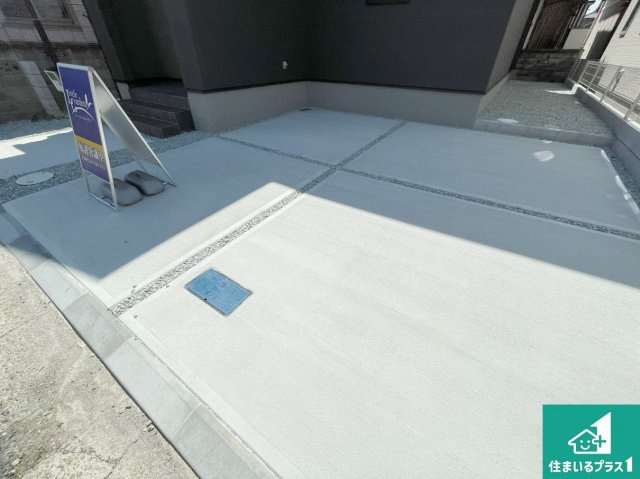 加古川市東神吉町神吉　第9期　新築一戸建ての駐車場|駐車スペース！散水栓があるので、こまめに愛車を洗えます！